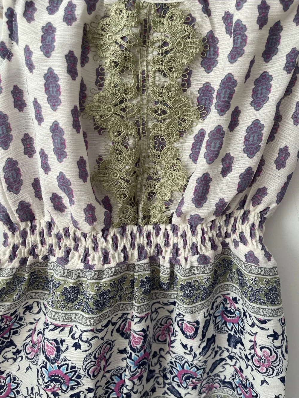 Bonnie Jean kids  Print Romper